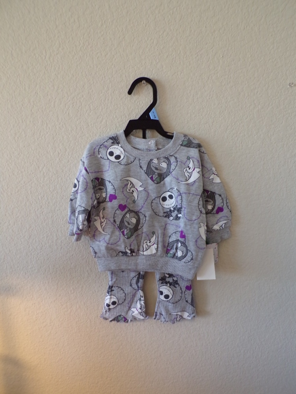Disney Baby Nightmare Before Christmas 2-Piece Set – Size 0-3M